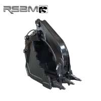 Good quality hydraulic grab bucket strong grasping ability hydraulic grab bucket for excavator with low price