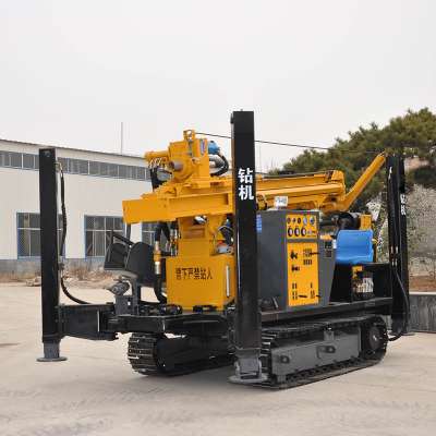 Factory Supply hydraulic and machine 200 meters water well rock drilling pneumatic drill rig