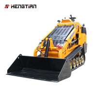 400kg 30hp Diesel Engine Skid Steer Mini Track Loader